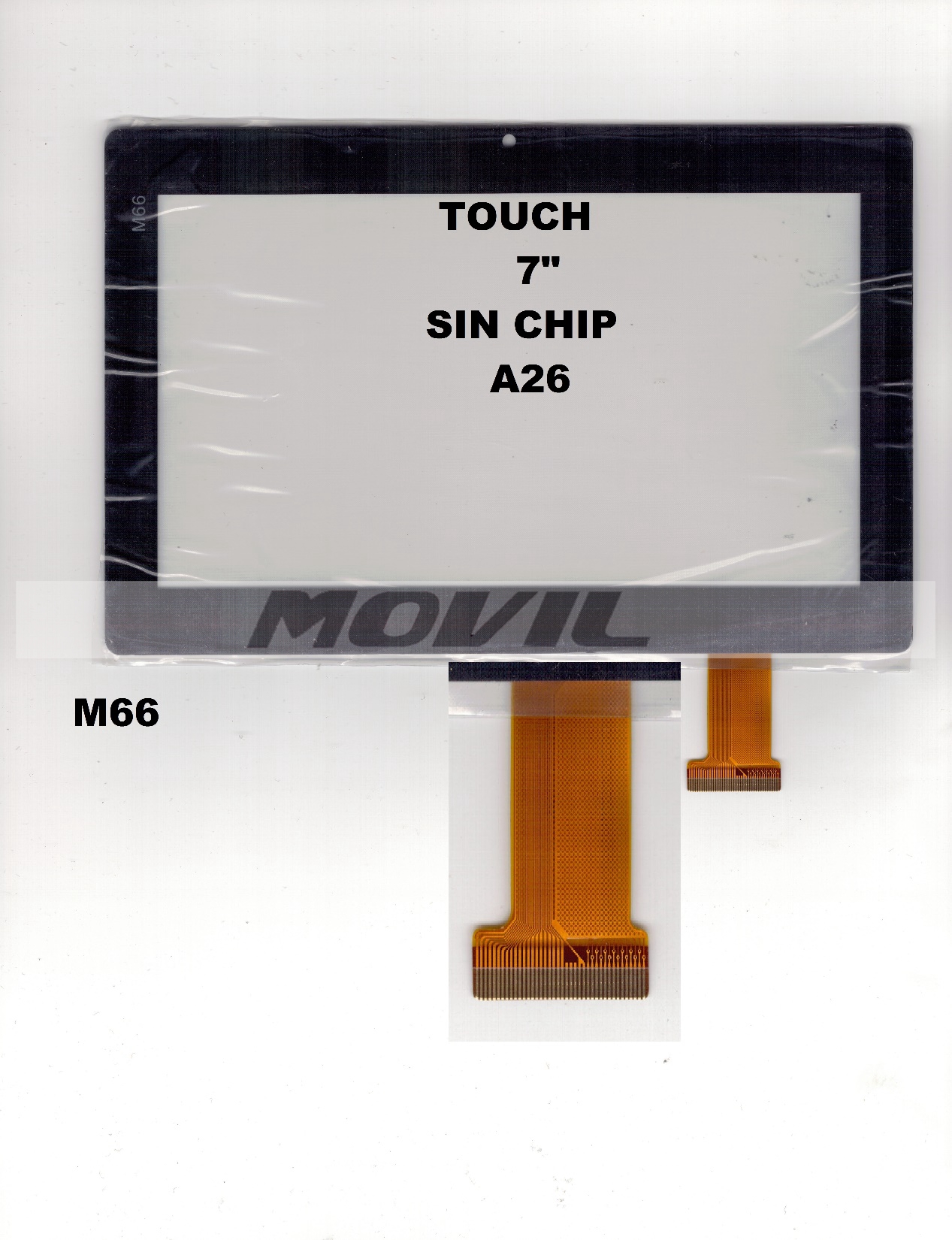 Touch tactil para tablet flex 7 inch SIN CHIP A26 M66